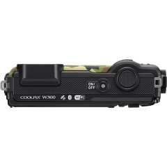 Nikon Coolpix W300  Dijital Fotoğraf Makinesi - Karfo Karacasulu Garantili Kamuflaj (Yeşil)