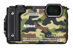 Nikon Coolpix W300  Dijital Fotoğraf Makinesi - Karfo Karacasulu Garantili Kamuflaj (Yeşil)