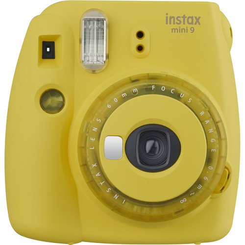 Fujifilm Instax Mini 9 Şipşak Fotoğraf Makinesi Clear Yellow