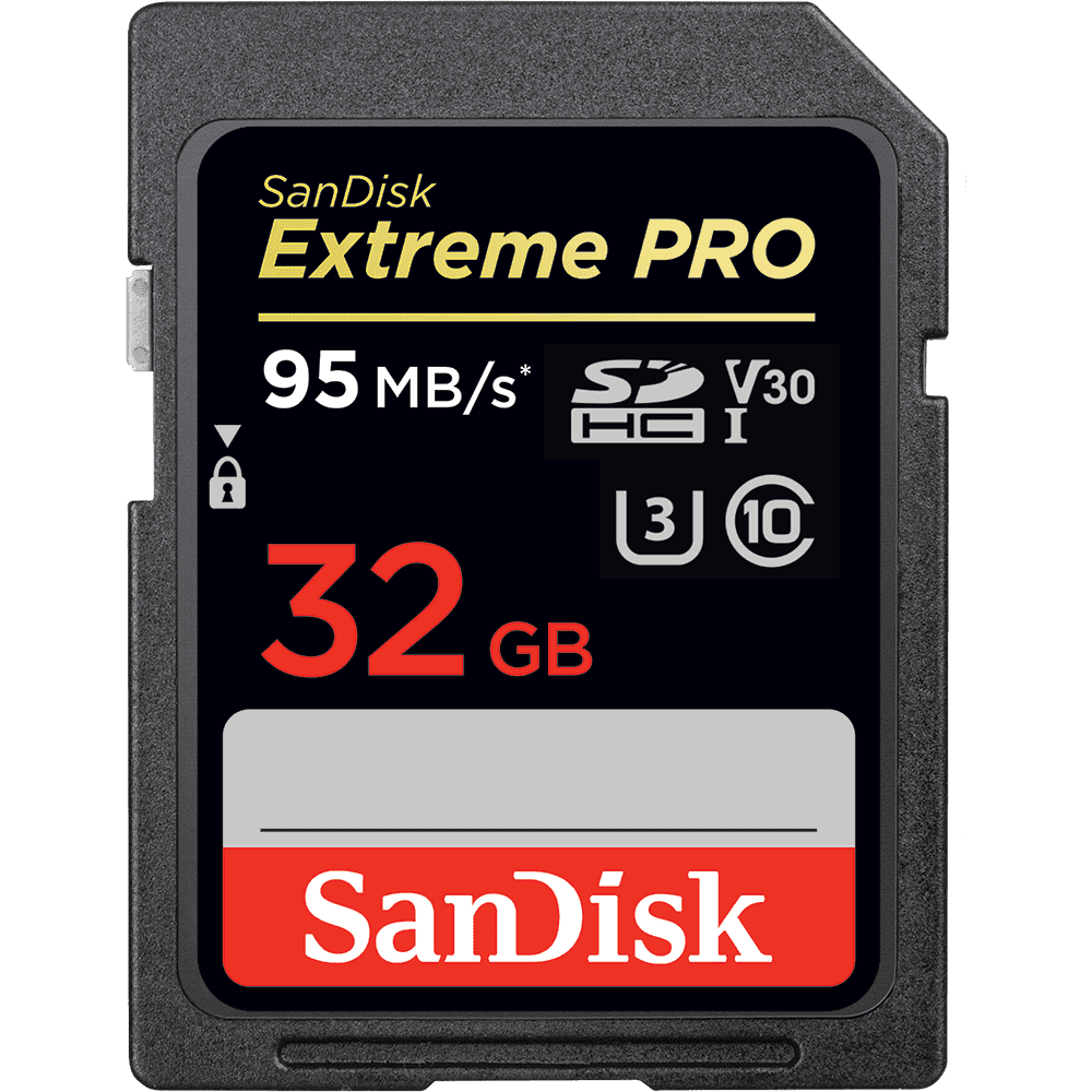 Sandisk 32 GB SDHC Extreme Pro class10 UHS - I u3 - 95 MB/s 633x Hafıza Kartı