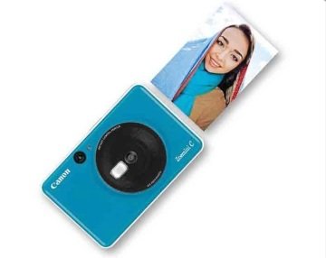 Canon Zoemini C Şipşak Fotoğraf Makinesi - Canon Eurasia Garantili - 10 Poz Film Hediyeli Mavi (Seaside Blue)