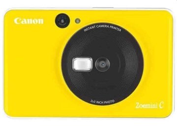 Canon Zoemini C Şipşak Fotoğraf Makinesi - Canon Eurasia Garantili - 10 Poz Film Hediyeli Sarı (Bumble Bee Yellow)