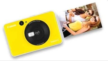 Canon Zoemini C Şipşak Fotoğraf Makinesi - Canon Eurasia Garantili - 10 Poz Film Hediyeli Sarı (Bumble Bee Yellow)