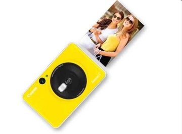 Canon Zoemini C Şipşak Fotoğraf Makinesi - Canon Eurasia Garantili - 10 Poz Film Hediyeli Sarı (Bumble Bee Yellow)
