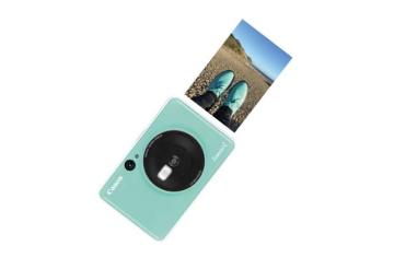 Canon Zoemini C Şipşak Fotoğraf Makinesi - Canon Eurasia Garantili - 10 Poz Film Hediyeli Yeşil (Mint Green)