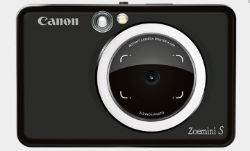 Canon Zoemini S Şipşak Fotoğraf Makinesi - Canon Eurasia Garantili - 10 Poz Film Hediyeli Siyah (Matte Black)