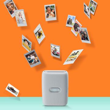 Fujifilm Instax Mini Link Smartphone Printer (Akıllı Telefon Yazıcısı) Ash White