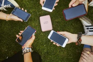 Fujifilm Instax Mini Link Smartphone Printer (Akıllı Telefon Yazıcısı) Dusky Pink