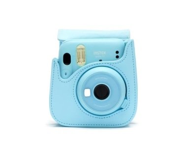 Fujifilm Instax Mini 11 ve12 Uyumlu Çanta Sky Blue (Mavi)