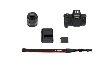 Canon EOS M50 Mark II 15-45mm IS STM Aynasız Fotoğraf Makinesi - Canon Eurasia Garantili