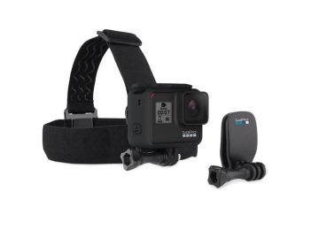 GoPro Head Strap Mount + Quick Clip (Kafa Bandı)