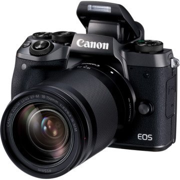 Canon EOS M5 18-150 Aynasız Fotoğraf Makinesi (Kamera + Lens+ Adaptör) - Canon Eurasia Garantili