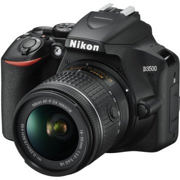 Nikon D3500 18-55 AF-P DX VR DSLR Fotoğraf Makinesi - Karfo Karacasulu Garantili