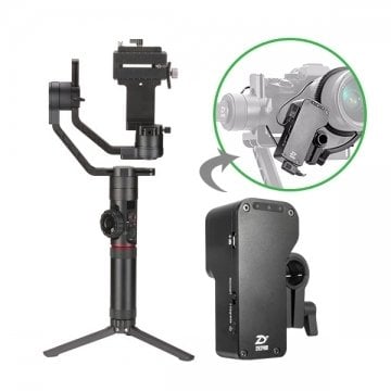 Zhiyun Crane 2 - 3 Aks El Gimbali + Dual Handle
